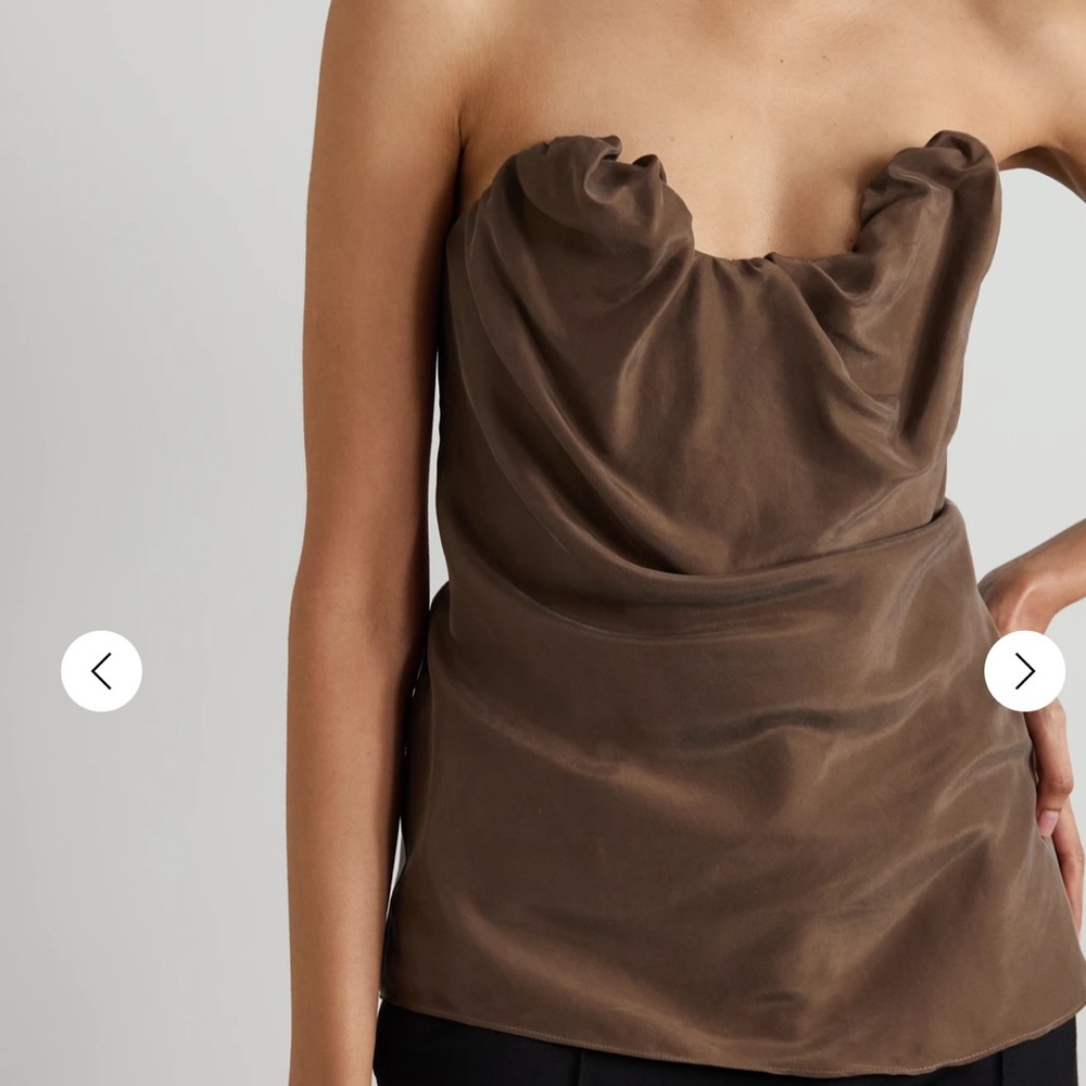 Never worn Toteme strapless top